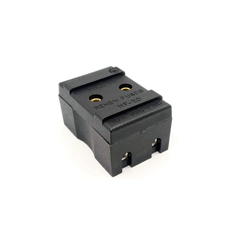 ELCOM make MF-20 Dual Fuse Holder 10A,250VAC image 1