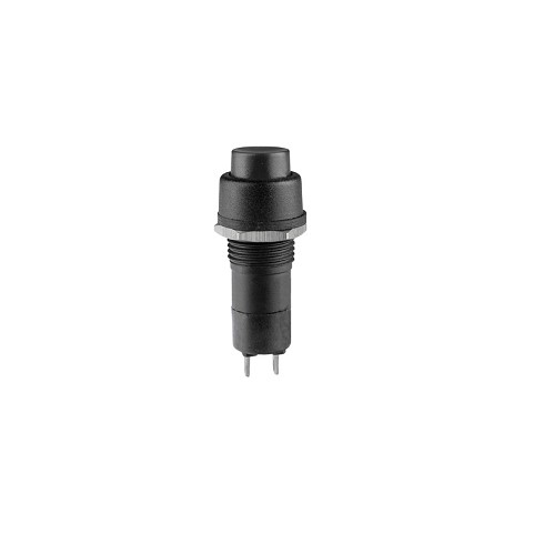 Elcom PBS2 Black Push Button Lock Switch Panel Mount Switch (PBS2 Lock Switch) image 1