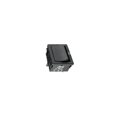 ELCOM RSF-22/KRSF 2204 7 03 DPDT Rocker Switch (Non-Illuminated Panel Mount Switch) image 1