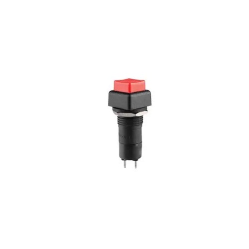 ELCOM PBS-1S-04 Square Red Push Button Switch image 1