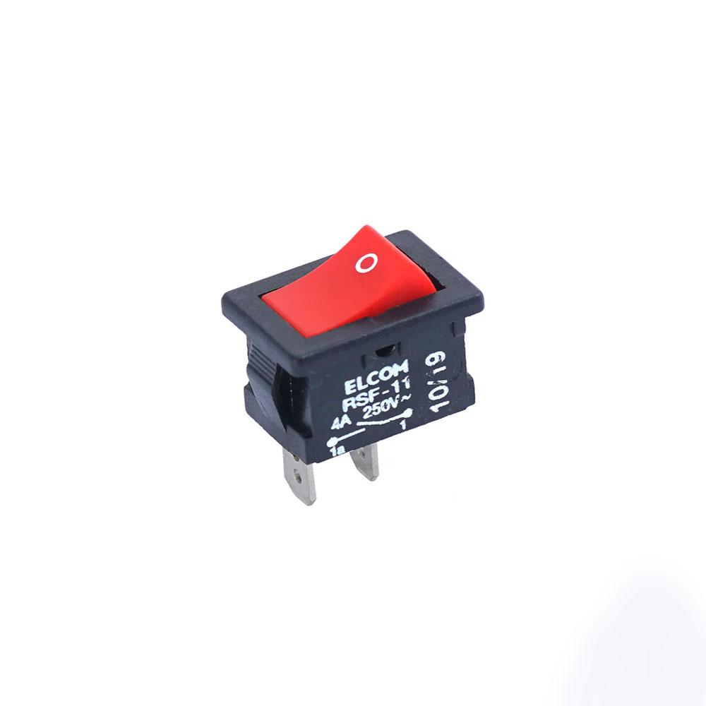 ELCOM RSF-11 Red Tactile Push Button Switch KRSF-1104-7-04 (Momentary Tact Switch) image 2