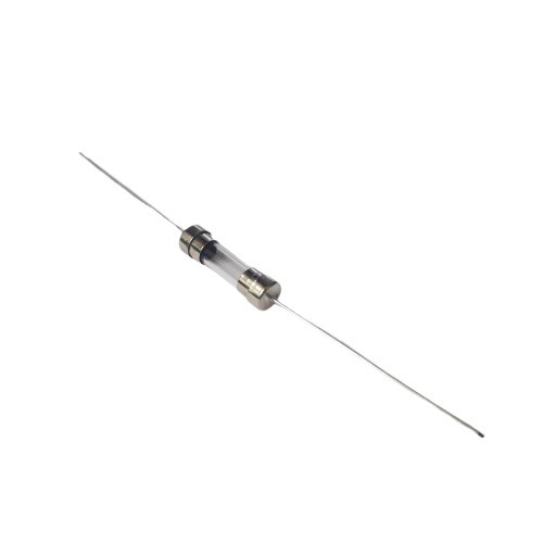 2Amp 250V Glass Fuse Fast Blow With Leads - 5x20mm image 1