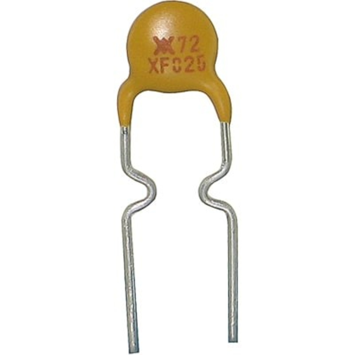 RXEF025 Resettable PPTC Fuse (250mA, 72V) image 1