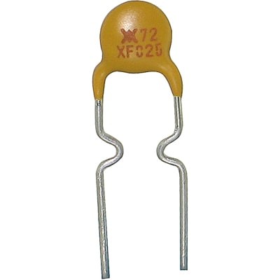 250mA 72V RXEF025 Resettable fuse PPTC image 1