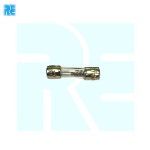 630mA 250V Glass Fuse Slow Blow - 5x20mm image 1