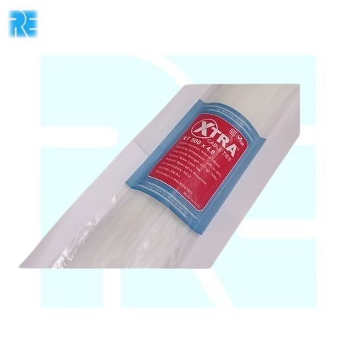 Nylon Cable Ties - 500 x 4.8mm Pack of 100pcs image 2