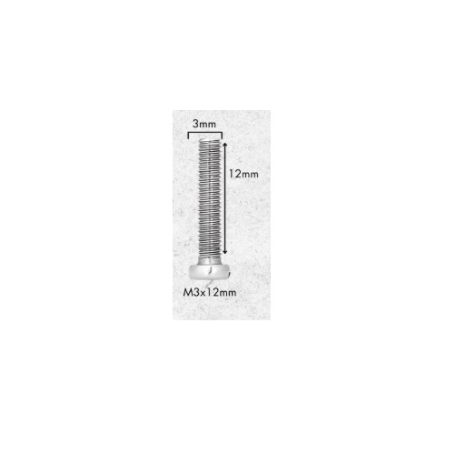 M3x12mm CH Head Stainless Steel Mounting Screw image 1