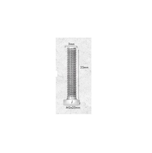 M3x25mm CH Head Stainless Steel Mounting Screw image 1