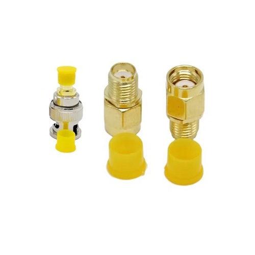 SMA Dust Cover Yellow Cap for RF Connector image 3