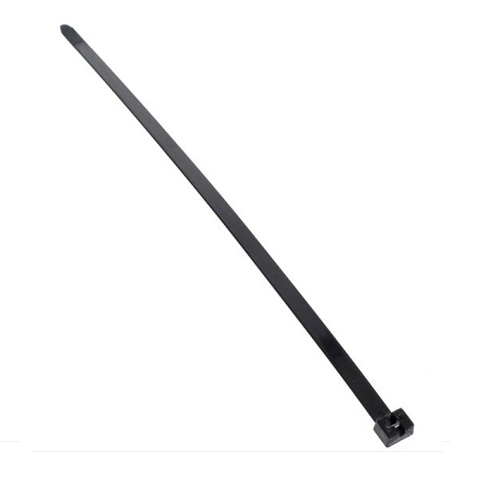 Nylon Cable Ties Black 200 x 3.6mm Pack of 100pcs (Self Locking Wire Management Zip Ties) image 3
