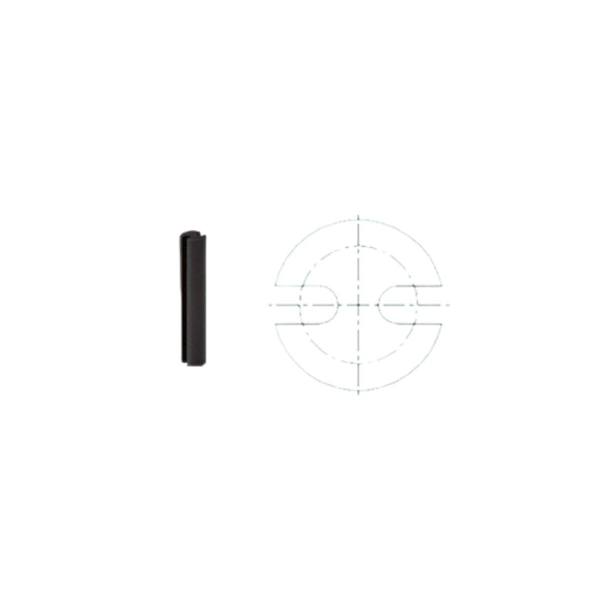 LED Mounting Holder Self Retaining Vertical Black (19mm, 3mm LED, 2 Lead) image 2