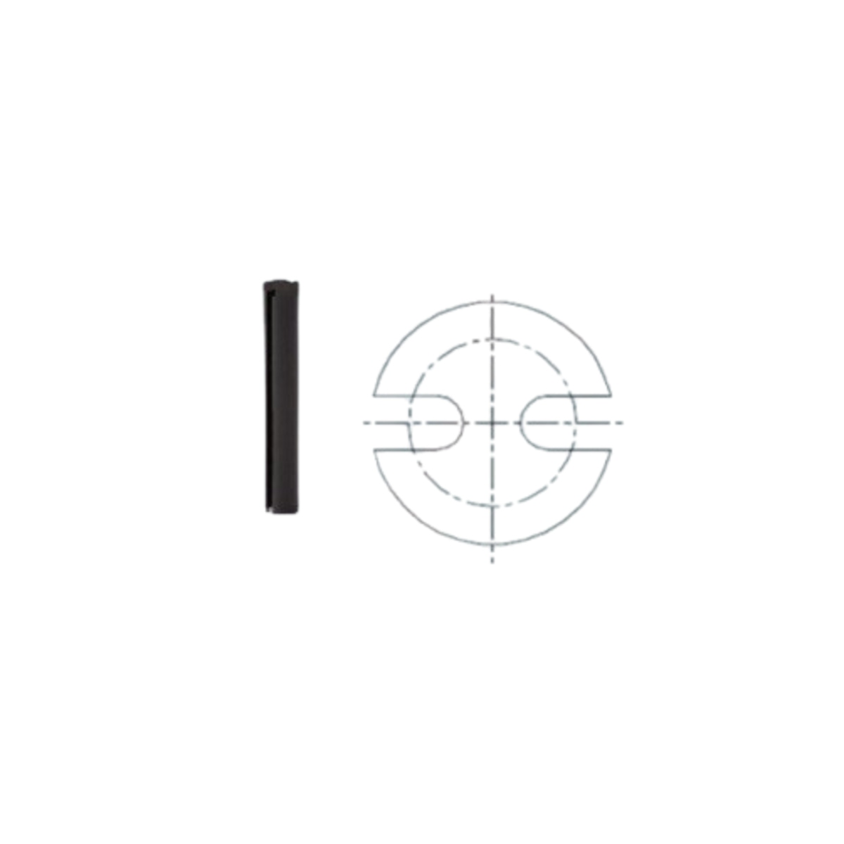 LED Mounting Holder Self Retaining Vertical Black (24mm, 3mm LED, 2 Lead) image 3