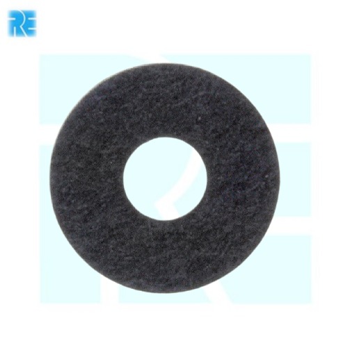 Flat Red Fiber Washer M8 x 12mm x 0.8mm image 1