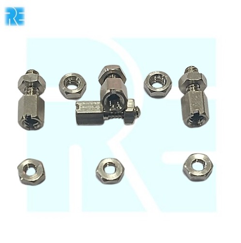 D Sub Jack and Screw 12mm Connector Mounting Hardware Set (D Sub Jack Screw) image 1