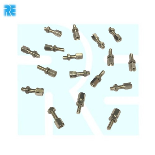 D Sub Jack and Screw 15mm Connector Locking Hardware Set (D Sub Jack Screw Set) image 1