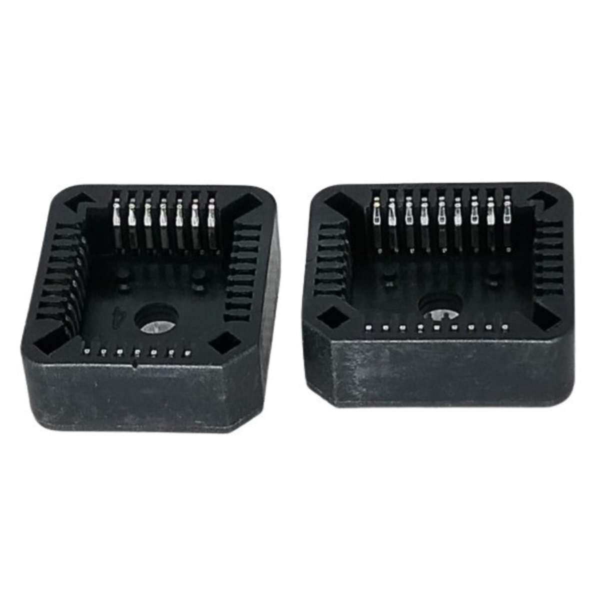 28 Pin 2.54mm PLCC Socket (28 Pin PLCC IC Socket) image 1