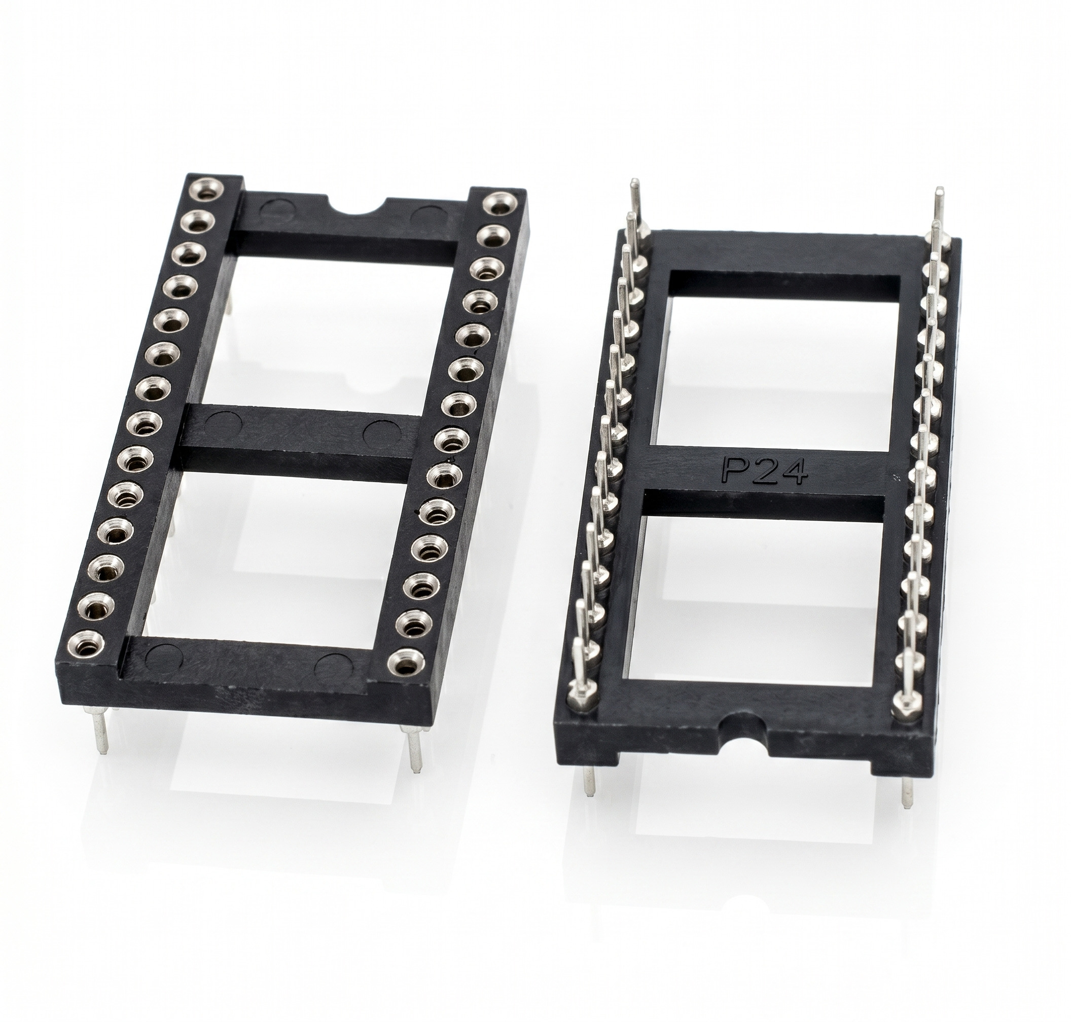 28 Pin Wide IC Socket Gold Plated Protectron P8056-28-11 (Wide DIP IC Socket) image 1