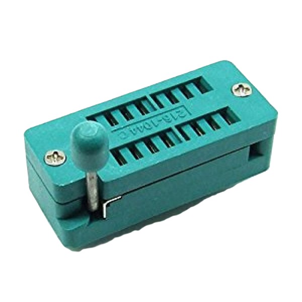 16 Pin ZIF IC Socket (Zero Insertion Force DIP Socket) image 3