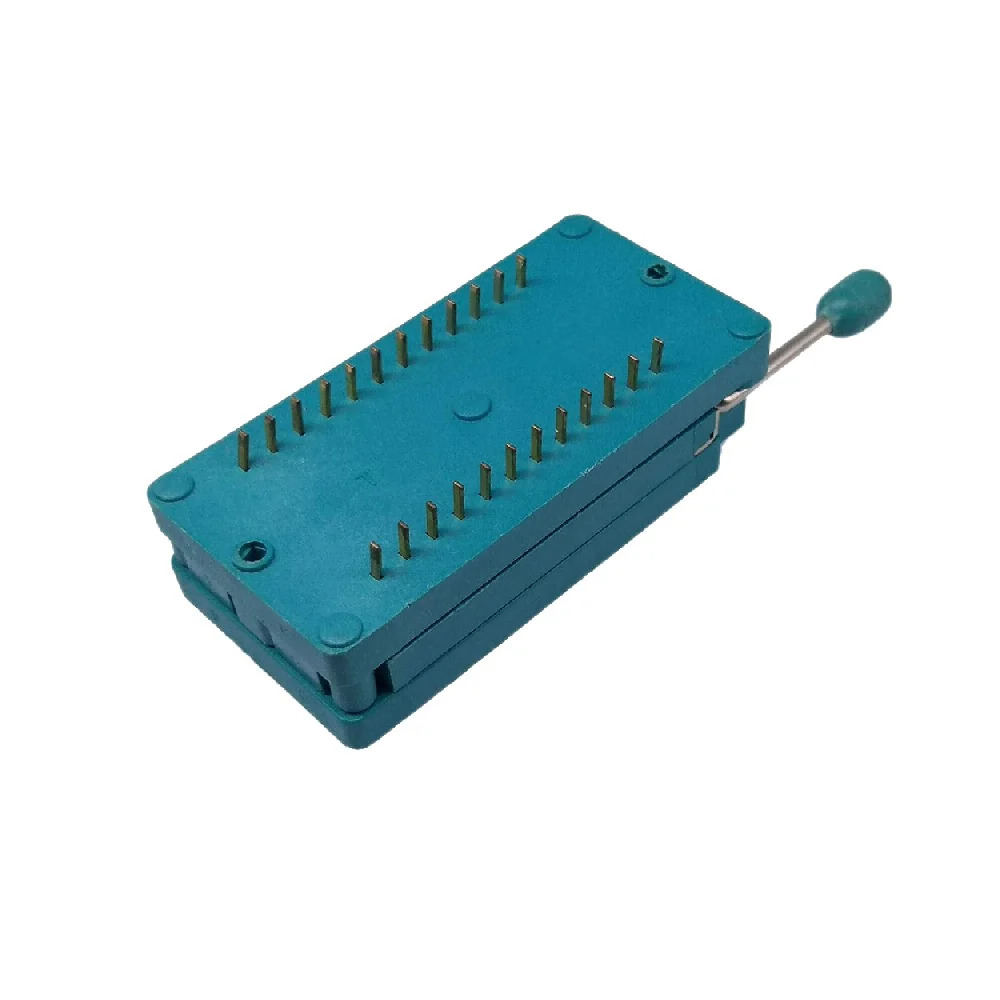 24 Pin ZIF IC Socket (Zero Insertion Force DIP Socket) image 2