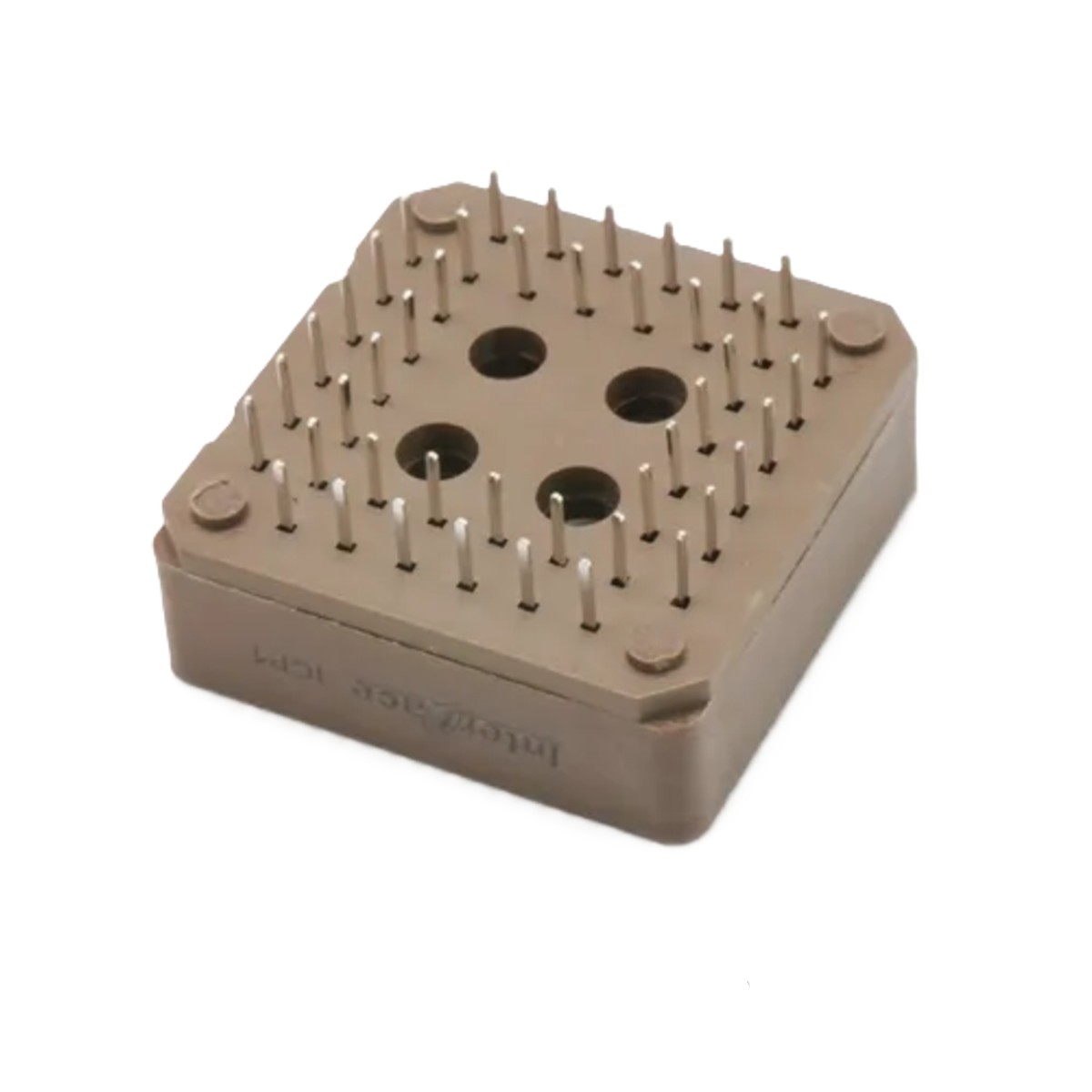 44 Pin 1.27mm PLCC IC Socket (Surface Mount PLCC Socket) image 2