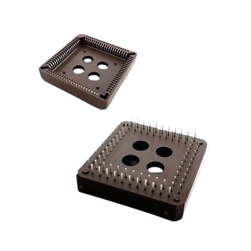 84 Pin PLCC IC Socket Through Hole (2.54mm PLCC Through Hole Socket) image 1