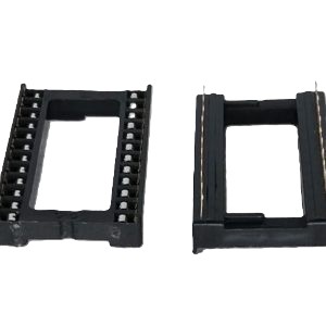 24 Pin Wide IC Socket DIP IC Holder Through Hole Socket (24 Pin Wide IC Socket) image 1