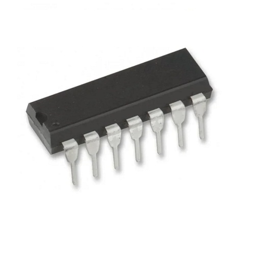 74LS74 Dual D-Type Positive Edge-Triggered Flip-Flops IC DIP-16 (TTL Logic Integrated Circuit) image 1