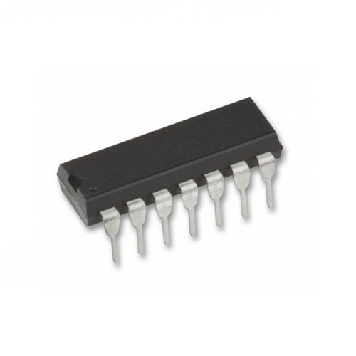 74LS00 Quad 2-Input NAND Gate IC DIP-14 (TTL Logic Quad NAND Gate Integrated Circuit) image 1