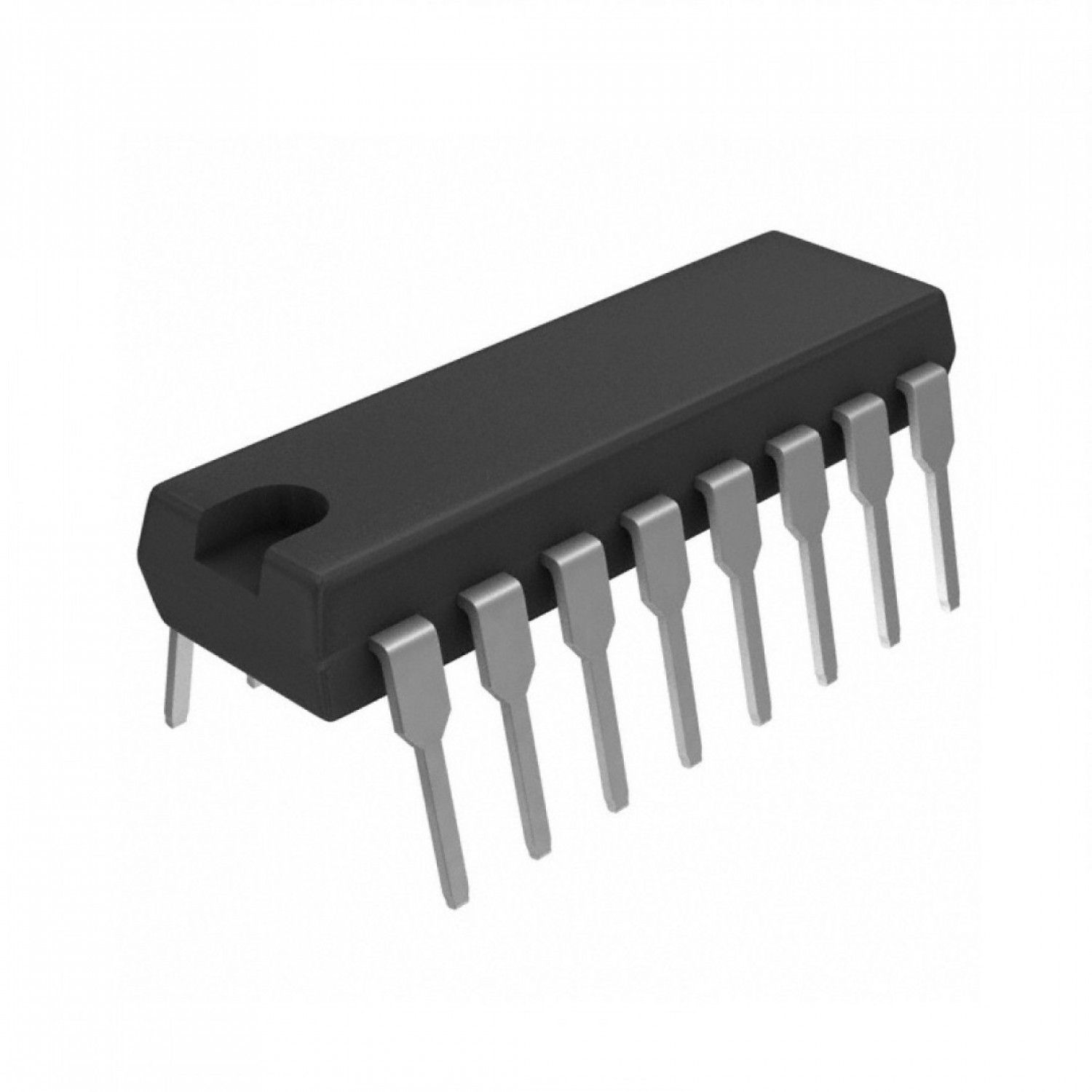 74HCT123 DIP Dual Retriggerable Monostable Multivibrator IC (Timer IC, Pulse Generator) image 1