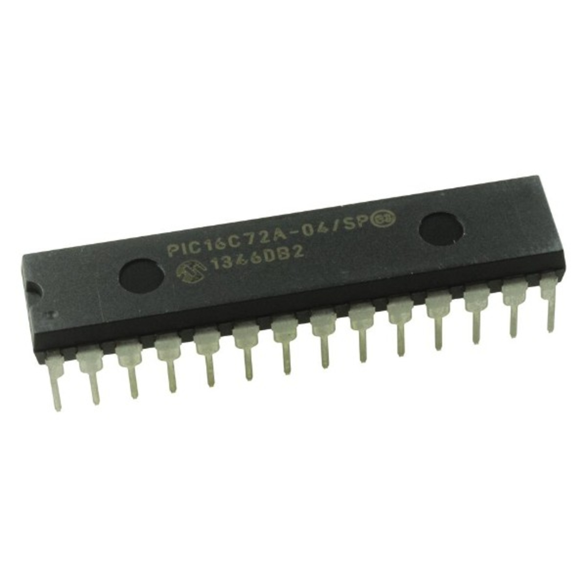 PIC16C72A-04/SP DIP 8-Bit Microcontroller IC Microchip (CMOS MCU with ADC) image 1