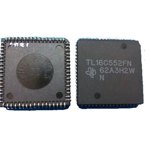 TL16C552FN Dual Universal Asynchronous Receiver and Transmitter (UART) with FIFO PLCC-68 (TL16C552FN PLCC-68 IC)  image 1