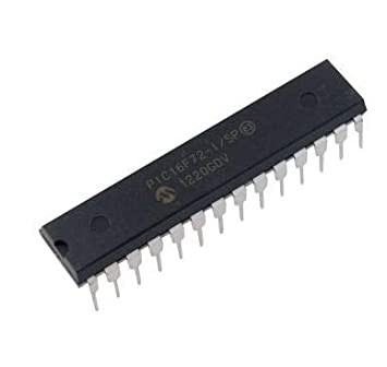 PIC16F72-I/SP 8-Bit Flash Microcontroller with ADC DIP-28 (PIC16F72-I/SP DIP IC) image 1