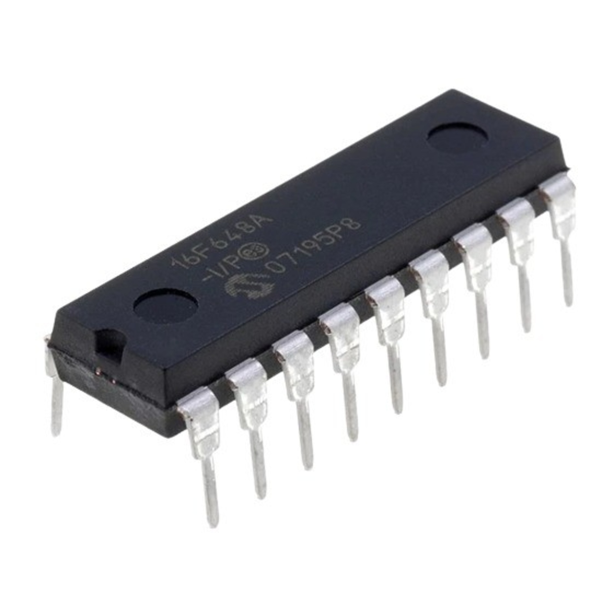 PIC16F648A-I/P 8-Bit Flash Microcontroller with Dual Comparators DIP-18 (PIC16F648A-I/P DIP IC) image 1