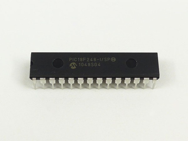PIC18F248-I/SP 8-Bit Flash Microcontroller with CAN and NanoWatt Technology DIP-28 (PIC18F248-I/SP DIP IC) image 1