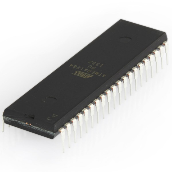 ATMEGA1284P-PU 8-Bit High-Performance AVR Microcontroller DIP-40 (ATMEGA1284P-PU IC) image 1