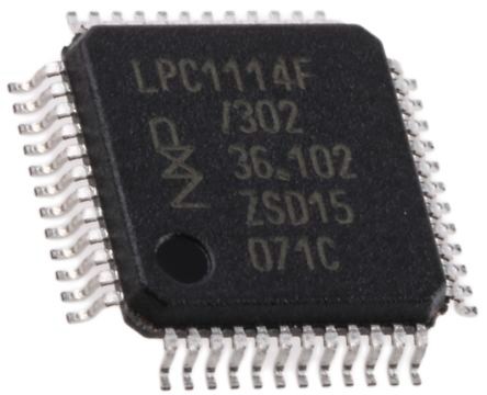 LPC1114FBD48 LQFP-48 ARM Cortex-M0 Microcontroller IC 32kB Flash 8kB SRAM (LPC1114FBD48) image 1