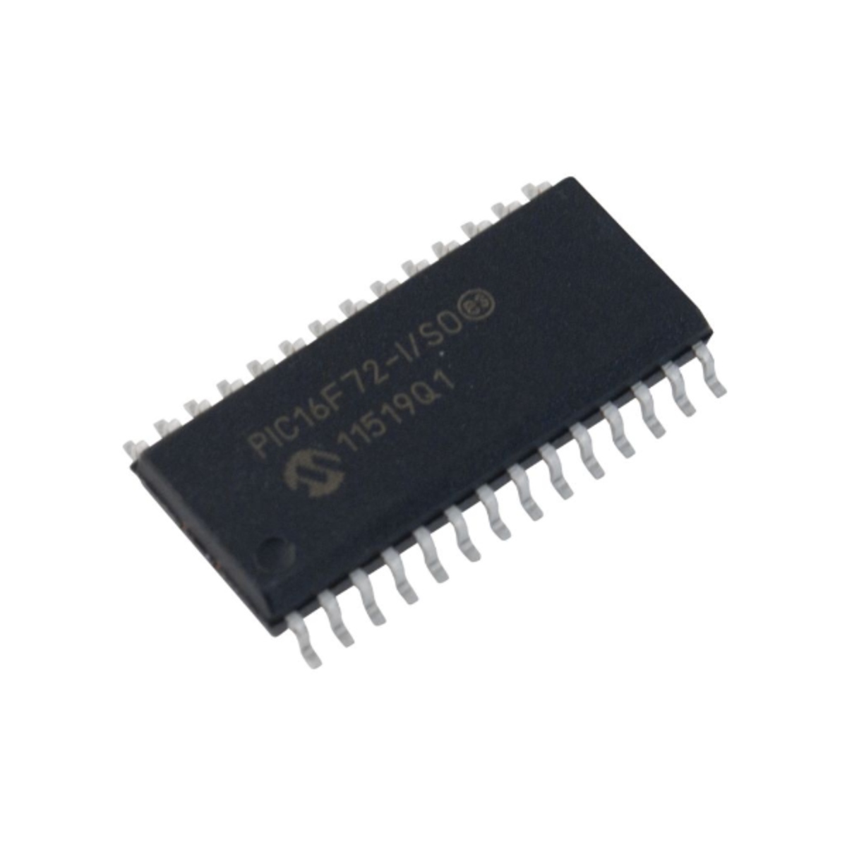 PIC16F72-I/SO SOIC-28 8-Bit Microcontroller IC (PIC16F72 Flash Microcontroller with ADC) image 1