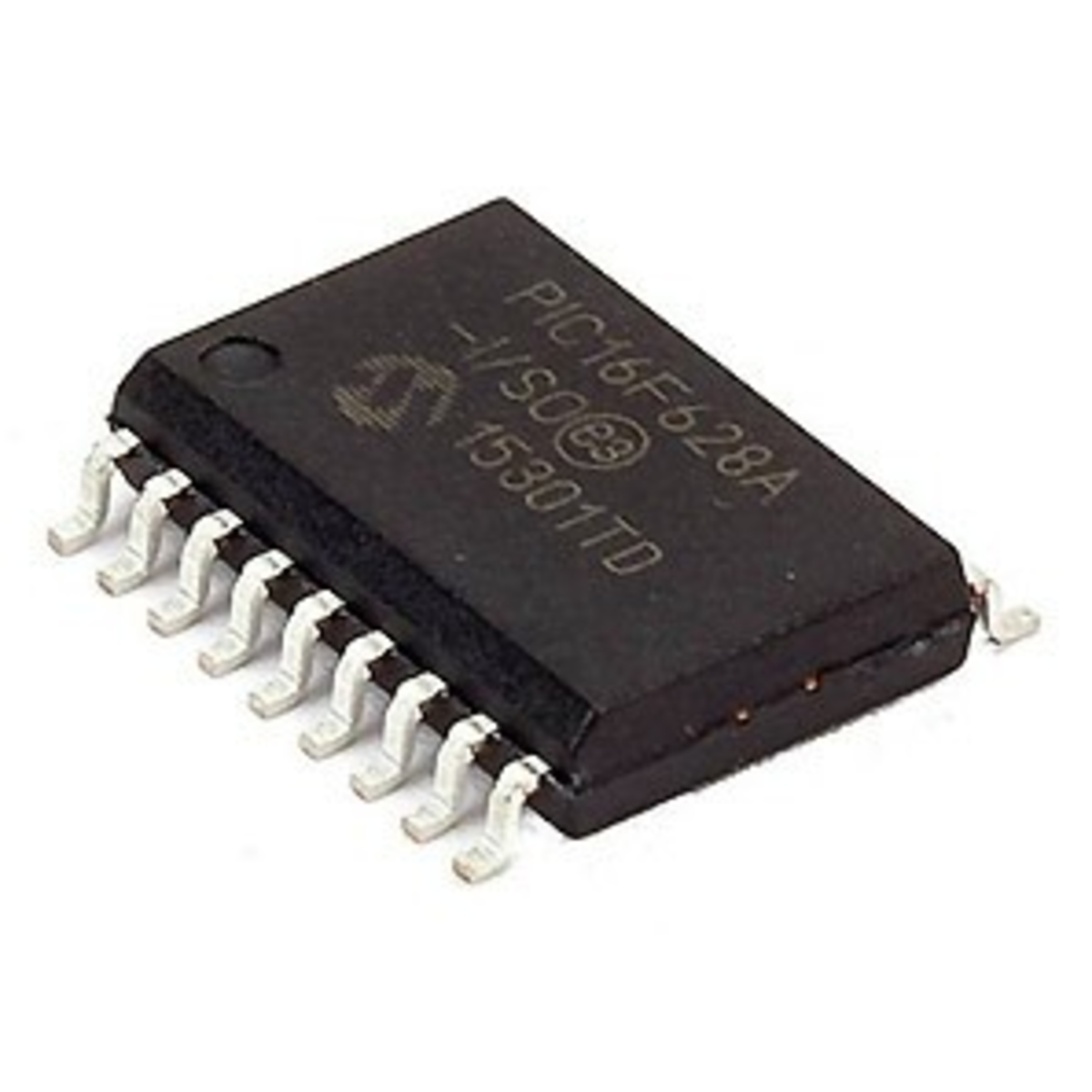 PIC16F628A-I/SO 8-Bit Microcontroller IC SOIC-18 Flash MCU (Microchip PIC16F628A SMD IC) image 1