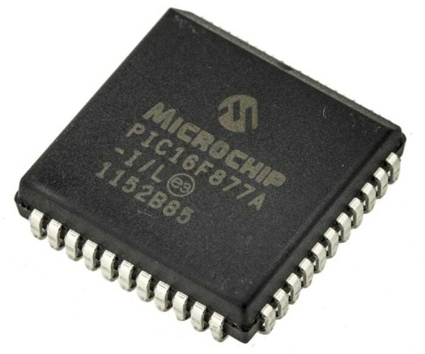 PIC16F877A-I/L PLCC 8-Bit Microcontroller IC Flash MCU (PIC16F877A-I/L) image 1