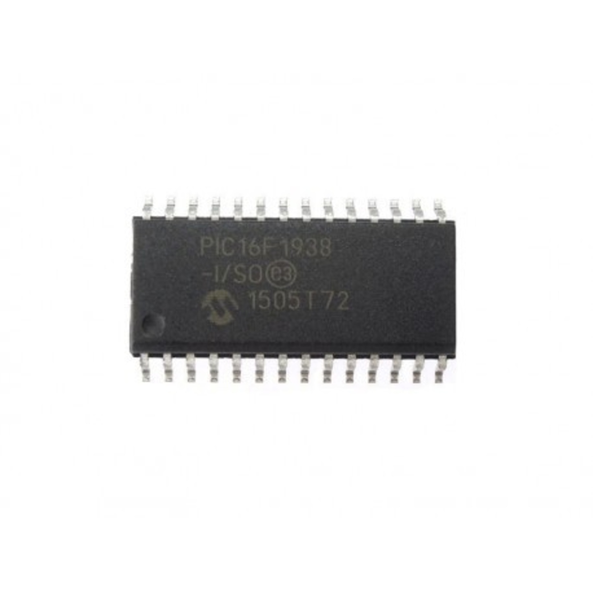 PIC16F1938-I/SO SOIC-28 8-Bit Flash Microcontroller IC with ADC (PIC16F1938-I/SO MCU) image 1