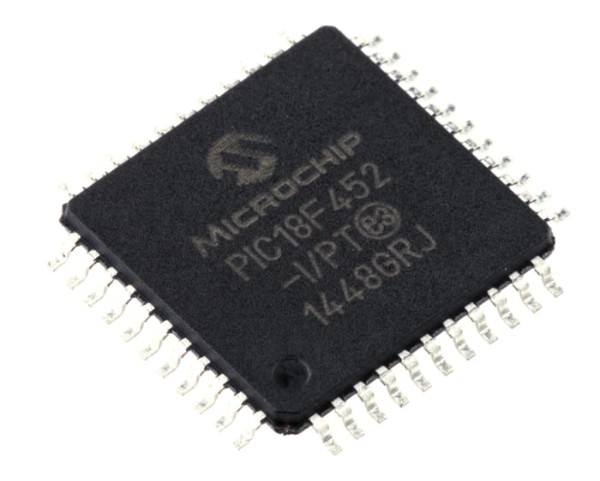 PIC18F452-I/PT TQFP-44 8-Bit Microcontroller IC with Flash Memory (PIC18F452-I/PT) image 1