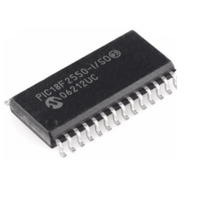 PIC18F2550-I/SO SOIC-28 USB 8-Bit Microcontroller IC with Flash Memory (PIC18F2550-I/SO) image 1