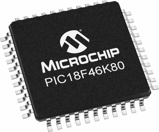 PIC18F46K80-E/PT Original TQFP-44 CAN Bus 8-Bit Microcontroller IC with Flash Memory (PIC18F46K80-E/PT) image 1