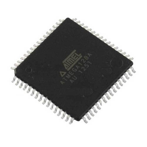 ATMEGA128A-AU TQFP-64 8-Bit AVR Microcontroller IC with Flash Memory (ATMEGA128A-AU) image 1