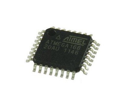 ATMEGA168-20AU QFP-32 8-Bit AVR Microcontroller IC 20MHz Flash MCU (ATMEGA168-20AU) image 1
