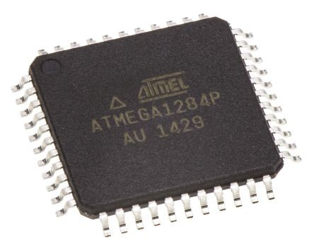 ATMEGA1284P-AU TQFP-44 8-Bit AVR Microcontroller IC with Flash Memory (ATMEGA1284P-AU) image 1