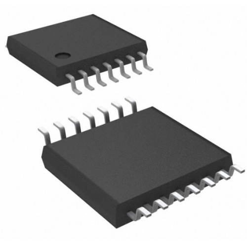 74LVC125APW Quad Bus Buffer IC TSSOP-14 (Tri-State Buffer IC, Logic Level Buffer, CMOS Logic IC) image 1