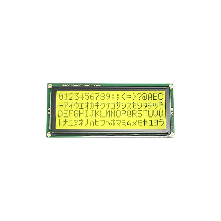 20x4 Green LCD Display Module Big Font JHD762 Make image 1