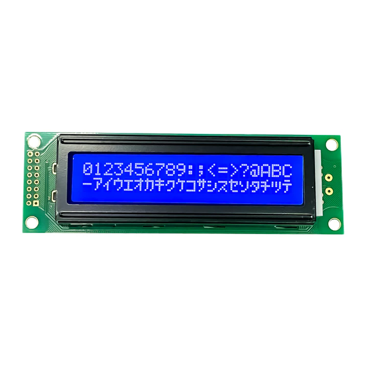 20x2 Blue LCD Display Module JHD Make image 1