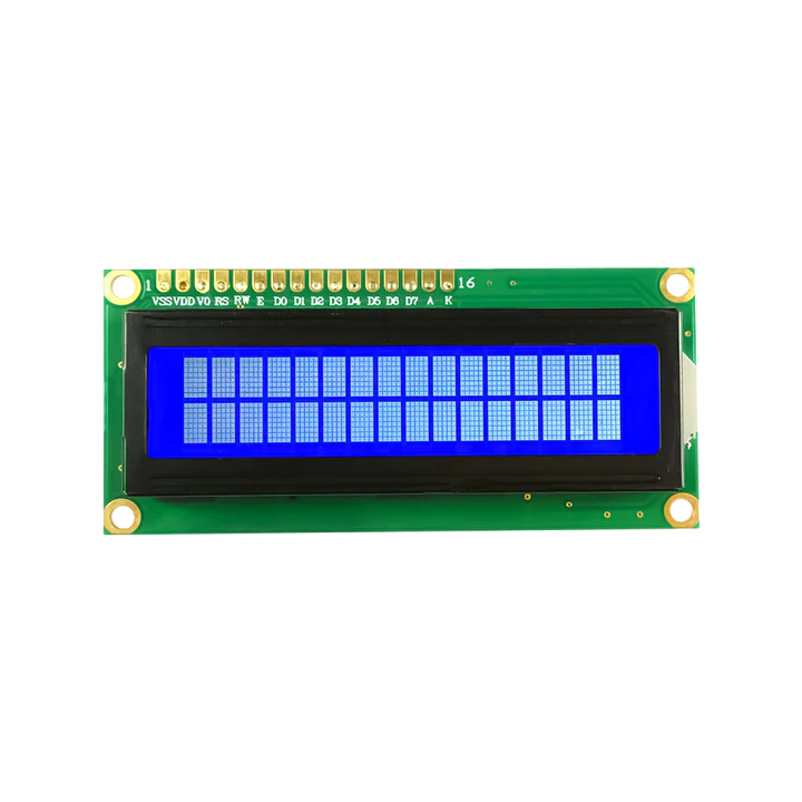 16x2 Blue LCD Display Module JHD Make image 2